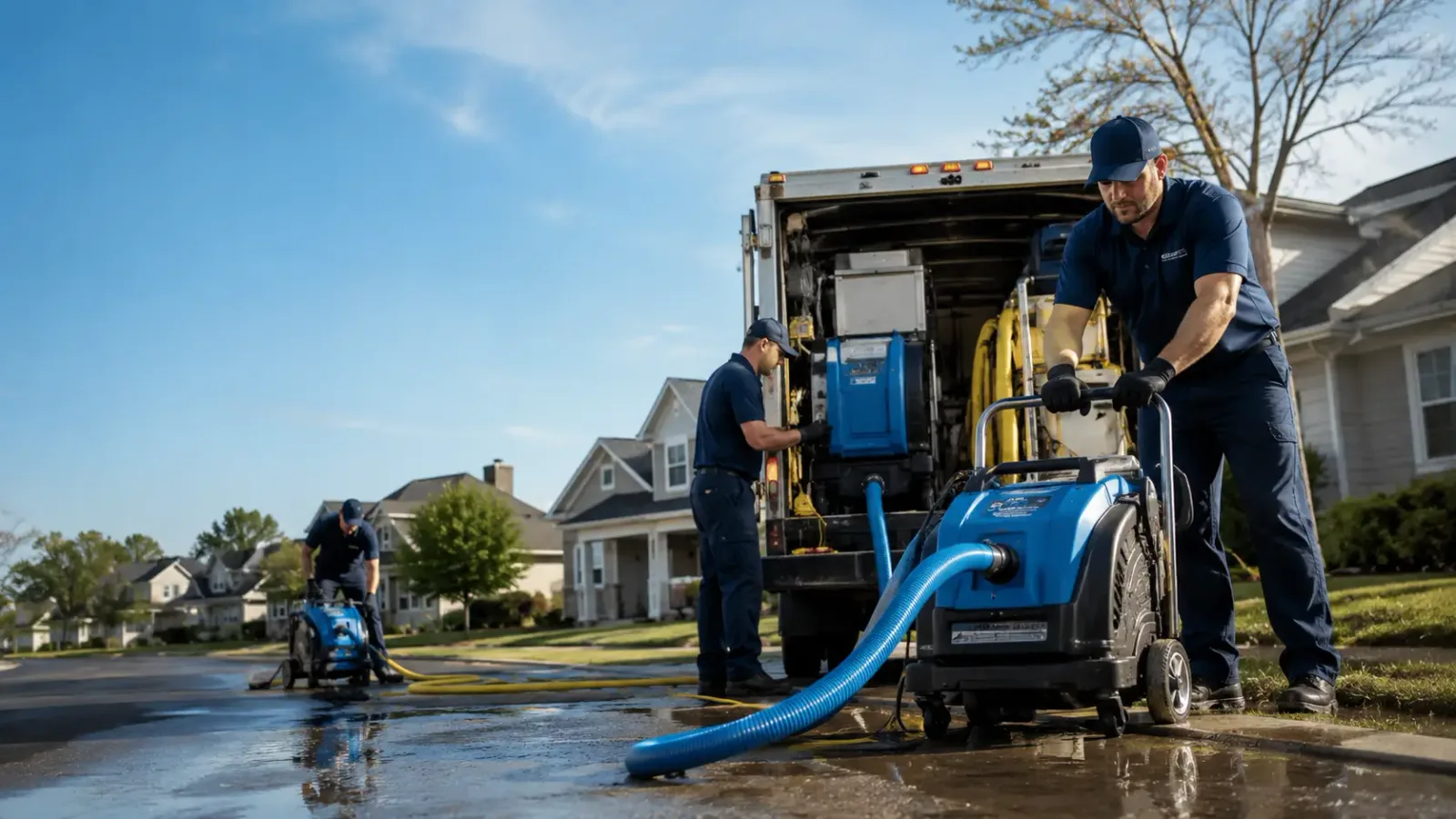 Flood Damage Cleanup in South Amana, IA